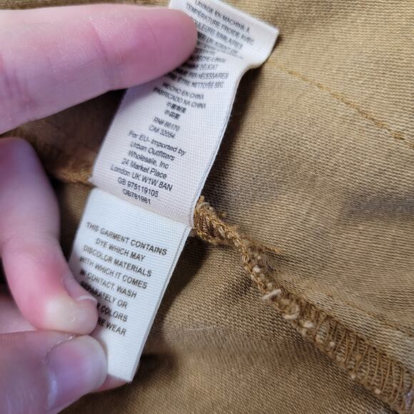 Free People Joshua tree tan hooded anorak utility jacket quilted - Picture 15 of 15